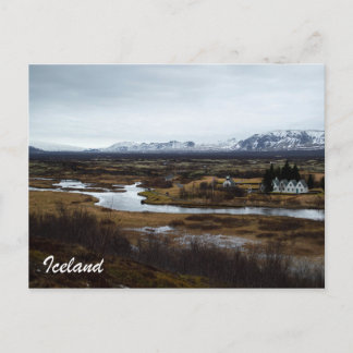 Iceland Postcard -- Thingvellir National Park