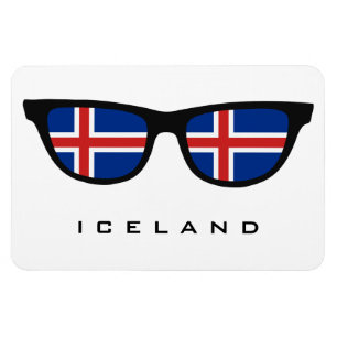 Iceland Shades custom text & color magnet