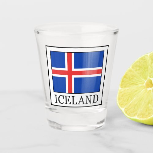 Iceland Shot Glass