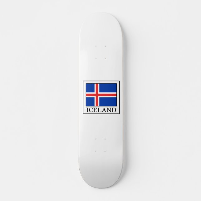 Iceland Skateboard Deck (Front)