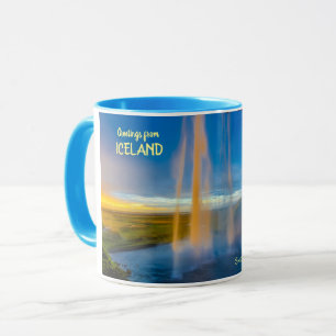 Iceland - Skogafoss waterfall Mug
