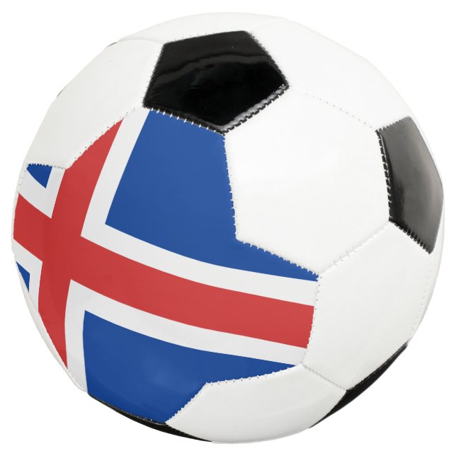 iceland soccer ball (Three Quarter)