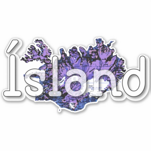 Iceland Sticker (Front)