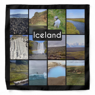 Iceland Summer Landscape Bandana