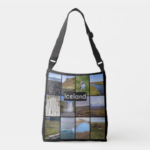 Iceland Summer Landscape Crossbody Bag