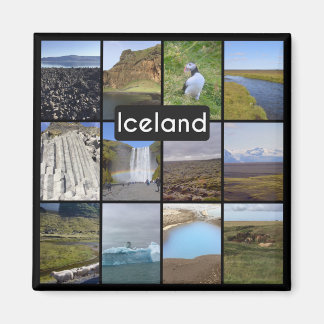 Iceland Summer Landscape Magnet