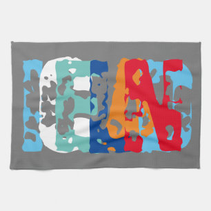 Iceland Tea Towel