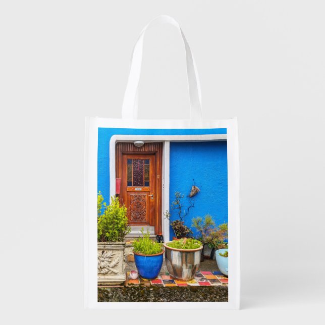 Iceland Viking Door Grocery Bag (Front)