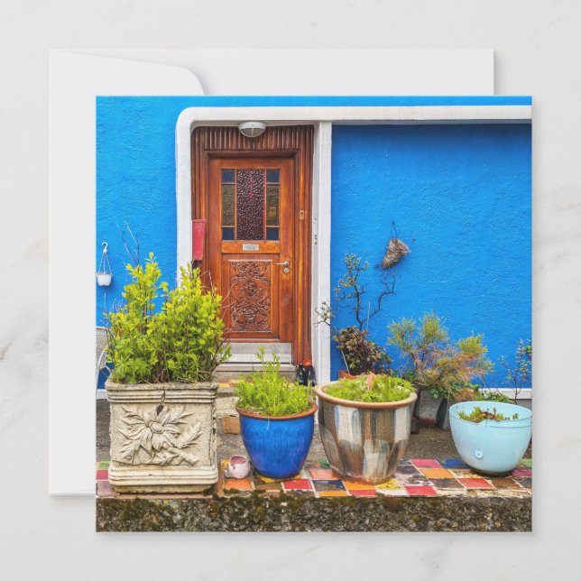 Iceland Viking Door Holiday Card (Front)