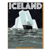 Iceland Vintage Poster (Front)