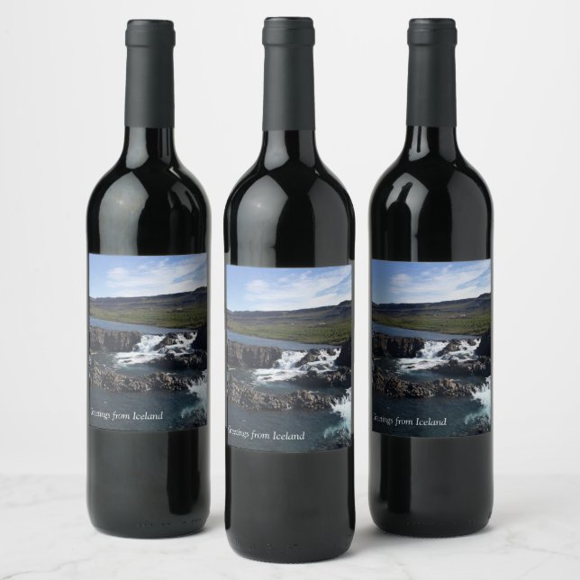 Iceland - wine label (Bottles)