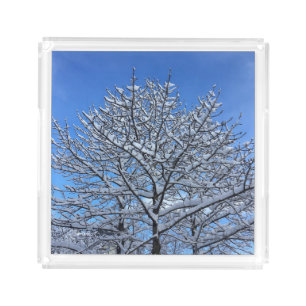 Iceland winter - acrylic tray