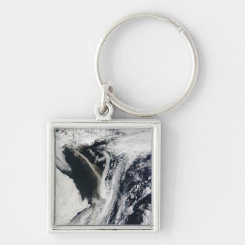 Icelands Eyjafjallajkull volcano Keychain