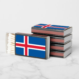 Icelander Flag, Flag of Iceland Matchboxes