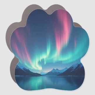 Icelandic Aurora Car Magnet