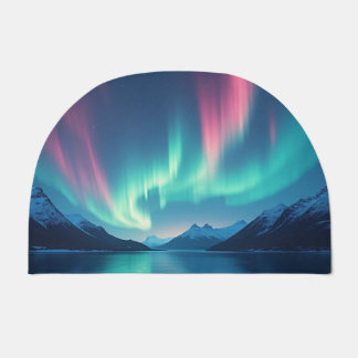 Icelandic Aurora Doormat