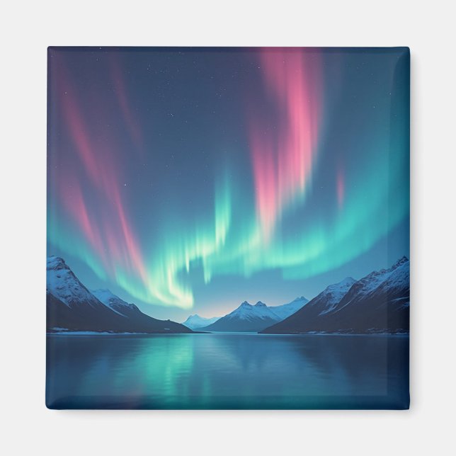 Icelandic Aurora Magnet (Front)