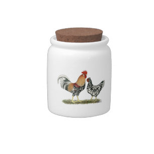 Icelandic Chickens Candy Jar