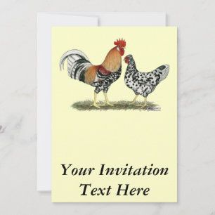 Icelandic Chickens Invitation