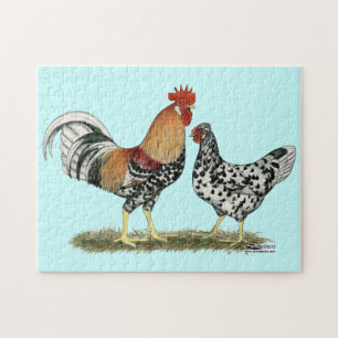 Icelandic Chickens Jigsaw Puzzle