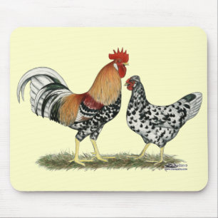 Icelandic Chickens Mouse Pad