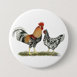 Icelandic Chickens Pinback Button