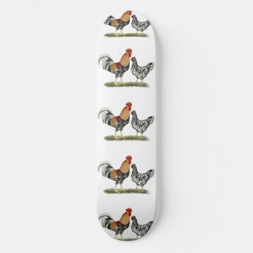 Icelandic Chickens Skateboard Deck