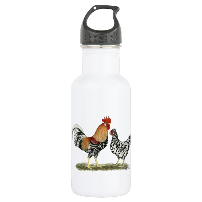 Icelandic Chickens Water Bottle (Front)