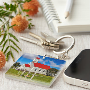 Icelandic Church Keychain