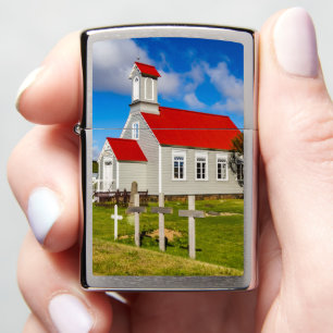 Icelandic Church Zippo Lighter