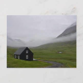 Icelandic Cottage Postcard