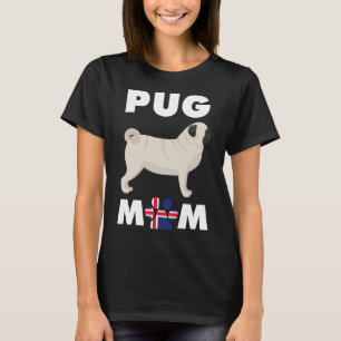 Icelandic Dog Pug Mom Essential T-Shirt 818