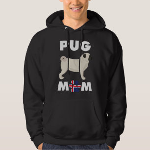 Icelandic Dog Pug Mom Essential T-Shirt 818 Hoodie
