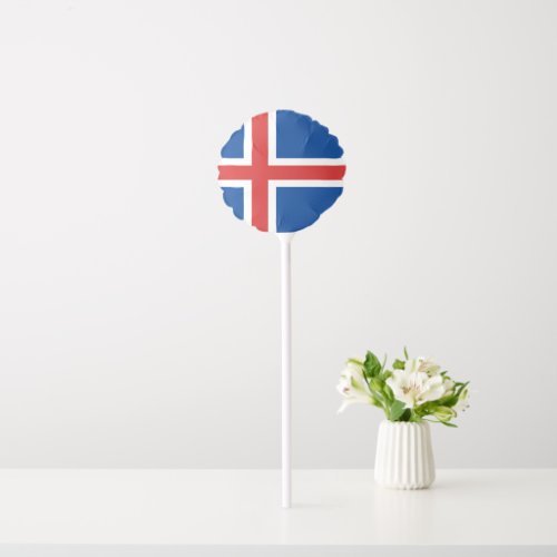 Icelandic flag balloon