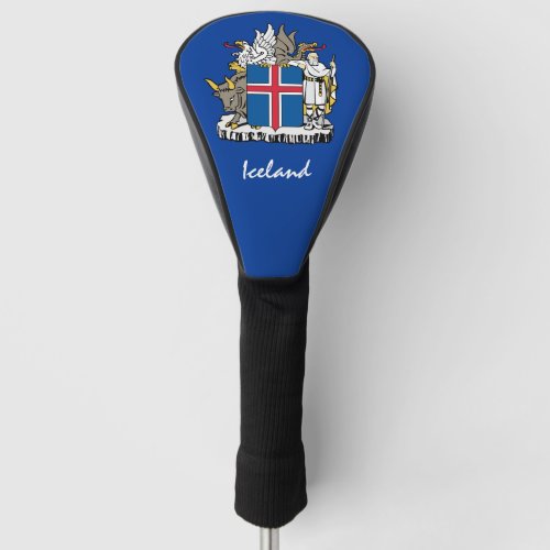 Icelandic Flag  Golf Iceland sports Covers clubs