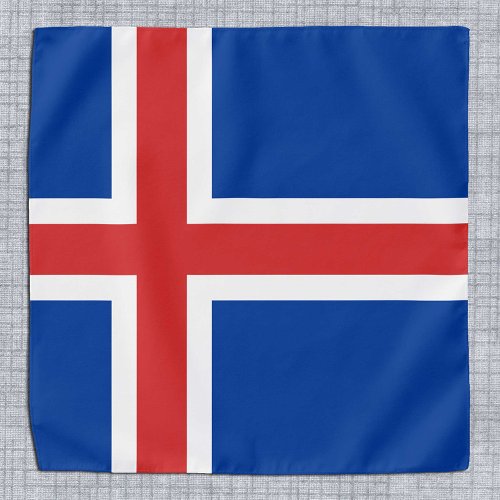 Icelandic Flag  Iceland fashion bandana sports