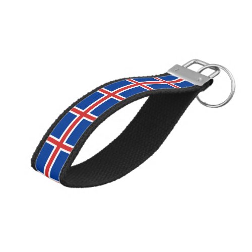 Icelandic Flag  Iceland wrist keychain fashion