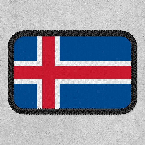 Icelandic Flag Patch