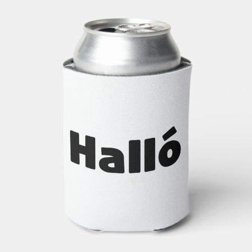 Icelandic Hall  Hello  slenska Language Can Cooler