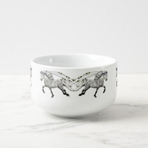Icelandic Horse Grá Soup Mug
