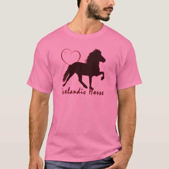 Icelandic Horse Hearts T-Shirt