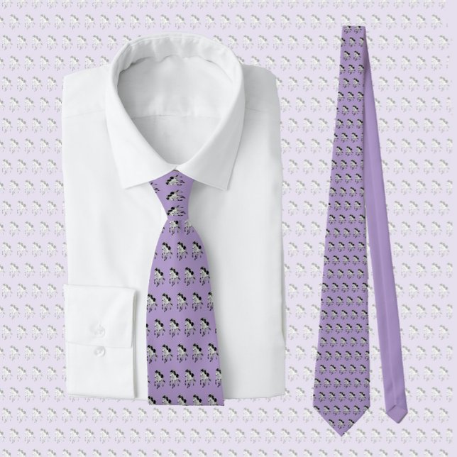 Icelandic horse in motion, horse lover  neck tie (Creator Uploaded)