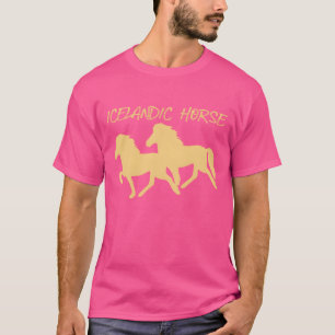Icelandic Horse Pony Merch friend T-Shirt