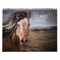 Icelandic Horses Calendar