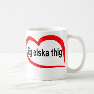 Icelandic I love you Coffee Mug