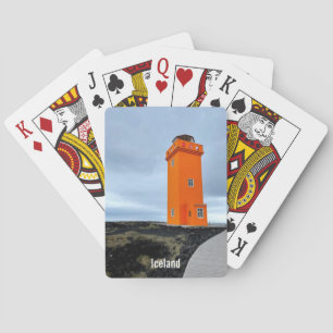 Icelandic lighthouse - playing cards