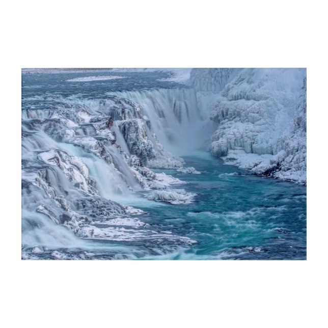 Icelandic Natural Beauty Acrylic Print (Front)