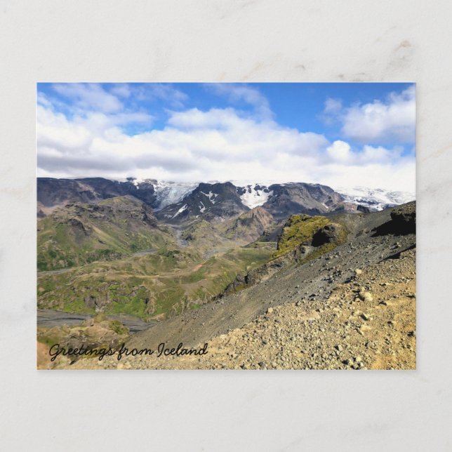 Icelandic nature postcard (Front)