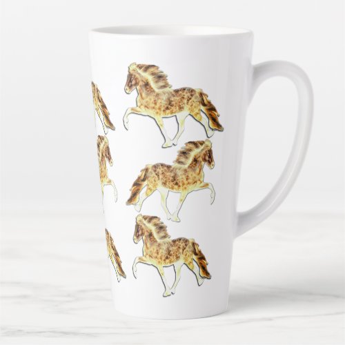 Icelandic On Fire Latte Mug