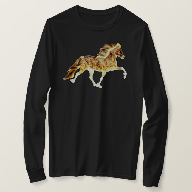 Icelandic On Fire T-Shirt (Design Front)